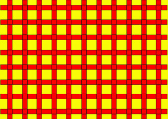 Red and yellow square background wallpaper pattern