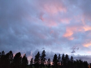 time lapse clouds