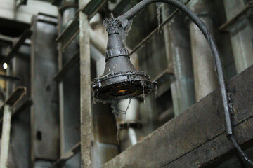 iron objects located on the territory of a plant for the production of iron steel and cast iron at a metal foundry or metal rolling plant