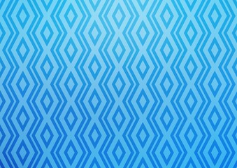 Light BLUE vector pattern with lines, rectangles.
