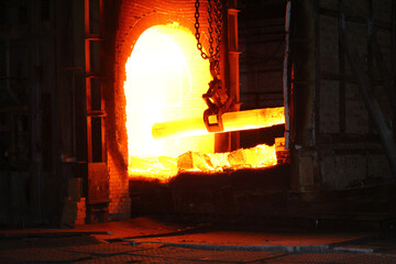iron objects located on the territory of a plant for the production of iron steel and cast iron at a metal foundry or metal rolling plant