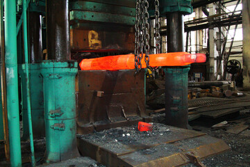 iron objects located on the territory of a plant for the production of iron steel and cast iron at a metal foundry or metal rolling plant