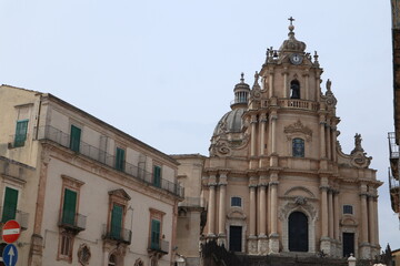 Fototapeta na wymiar church of Ragusa, sicily