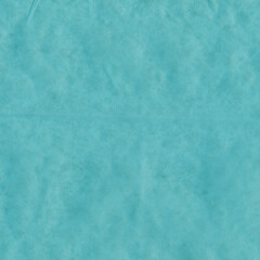 Blue vintage and old looking crumpled paper background. Retro cardboard texture. Grunge paper for drawing. Ancient book page. Present wrapping.