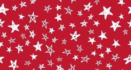 Stars set. Hand drawn doodle illustrations	