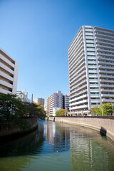 Naklejka premium 呑川