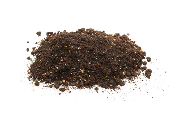 Black land for plant.