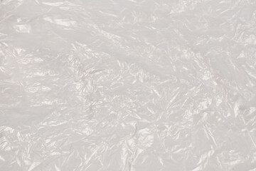 Plastic wihite background. Top view.