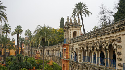 Fototapeta na wymiar Alcazar of Seville