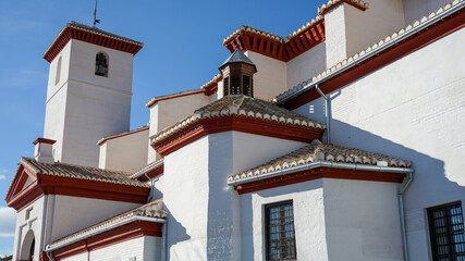 bell tower of the church