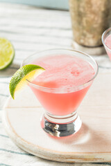 Boozy Refreshing Cranberry Cosmopolitan Cocktail