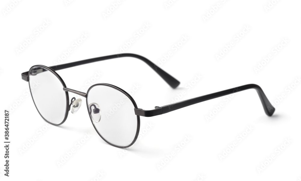 Wall mural classic metal frame eyeglasses