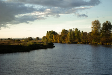 lake in autumn