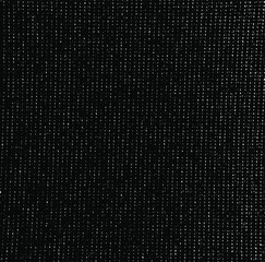 Vector fabric texture. Distressed texture of weaving fabric. Grunge background. Abstract halftone vector illustration. Overlay to create interesting effect and depth. Black isolated on white. EPS10.
