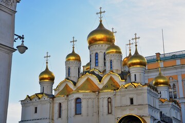 Fototapeta na wymiar Annunciation cathedral of Moscow Kremlin.