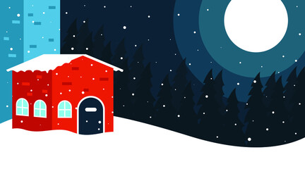 Merry Christmas Background Banner Vector. Christmas Holiday Backgroundillustration.