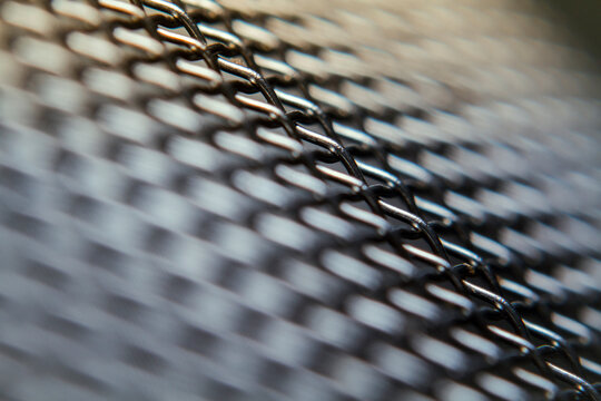 Close-up abstract mesh blur image