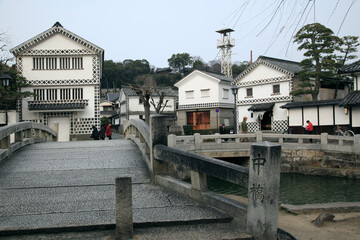 中橋と倉敷考古館