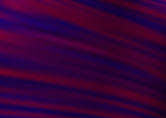 Fototapeta premium Dark Purple vector blurred shine abstract template.