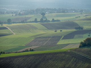 Agrarlandschaft im Herbst