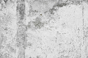Texture of a concrete wall with cracks and scratches which can be used as a background