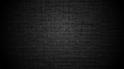 Black wall texture. Abstract vector background.