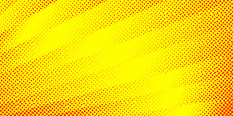 Orange abstract background with halftone gradients. Modern texture with dots.  Pop-art backdrop. Retro style wallpaper.
