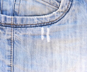 Jeans design.Grunge jeans pattern. Casual jeans background. Grunge denim texture. Surface for text.