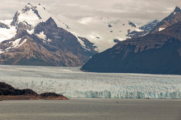 Fototapeta na wymiar Glacier Perito Moreno - Most important tourist attractions.