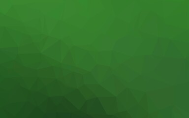 Obraz premium Light Green vector low poly layout.