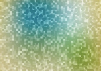 Light Blue, Green vector background with rectangles.