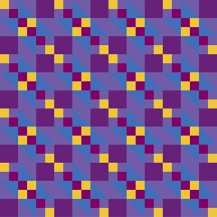 Barn quilt pattern, Quilting blocks, Patchwork design, Abstract geometric tile Vector illustration