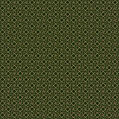 Ornamental pattern. Traditional Arabic seamless decoration