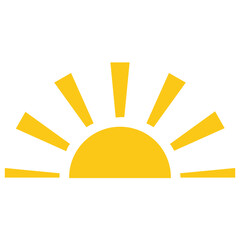 

Flower like sun with thin and thick rays giving the symbol of mayan sun 

