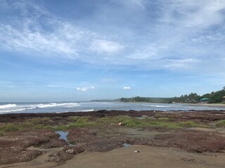 view of the beach