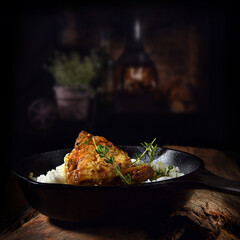 Moroccan Chicken with Basmati Rice