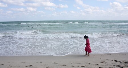 Young Woman and the Sea