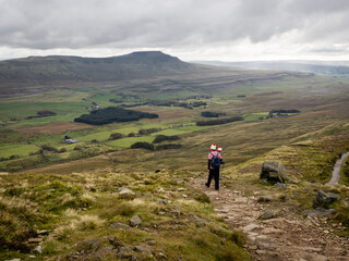 Kingsdale is the most deserted and stunning in the Yorkshire Dales. This route visits the summit of Whernside a mountain in the Yorkshire Dales in Northern England. 