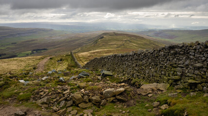 Kingsdale is the most deserted and stunning in the Yorkshire Dales. This route visits the summit of Whernside a mountain in the Yorkshire Dales in Northern 
