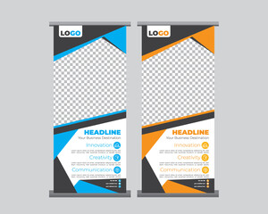 Creative Corporate Roll Up Banner Template