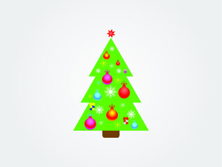 christmas tree illustration