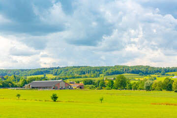 Best of Limburg landscape, beautiful green scenery