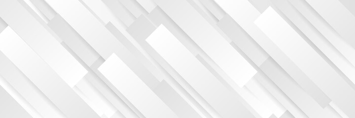 Obraz premium Abstract white square shape with futuristic concept background. Vector illustration design for presentation, banner, cover, web, flyer, card, poster, game, texture, slide, magazine, and powerpoint. 