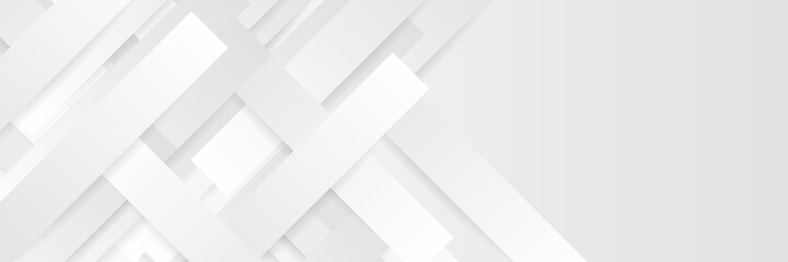 Obraz premium Abstract white square shape with futuristic concept background. Vector illustration design for presentation, banner, cover, web, flyer, card, poster, game, texture, slide, magazine, and powerpoint. 