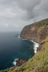 Fototapeta na wymiar cliffs of moher in canaria island