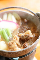 マタギ料理熊鍋