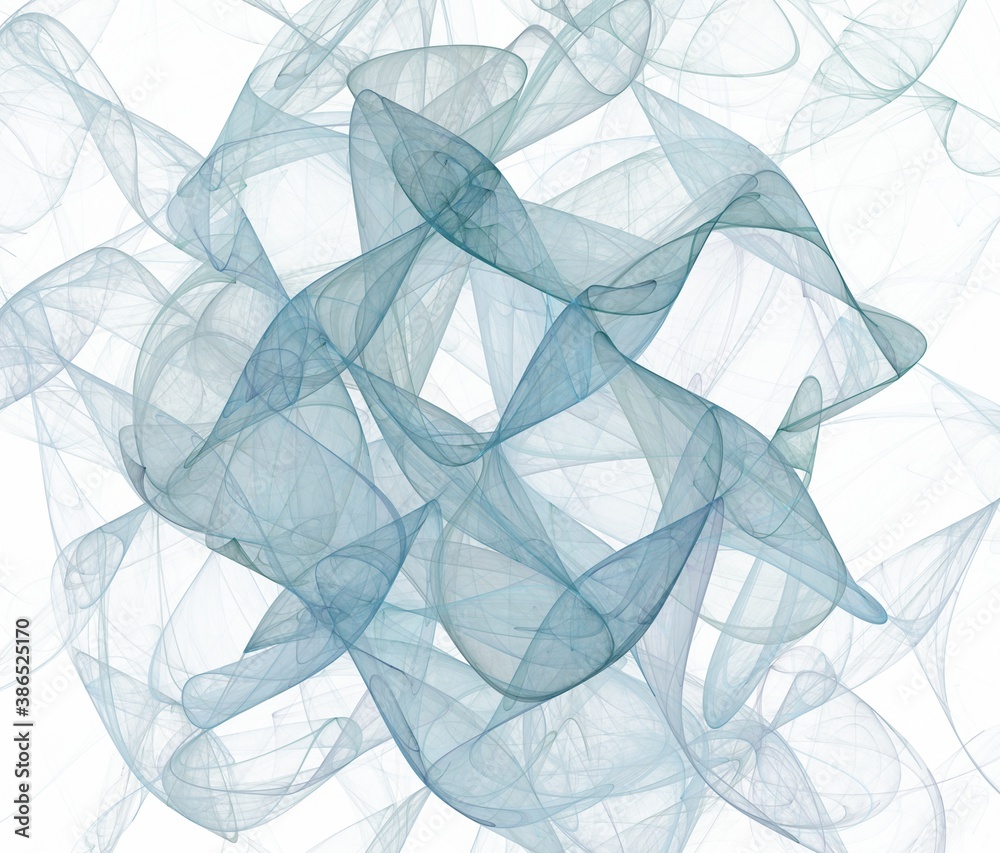 Fototapete computer generated fractal pattern and shape