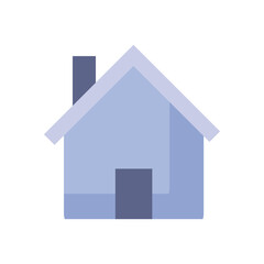 Isolated house flat style icon vector design
