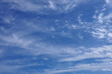 青空と白い雲