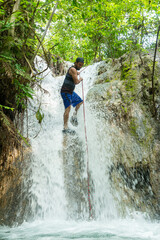 cascada de la frontera